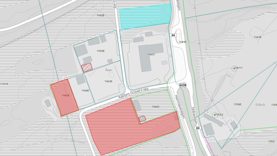 Lenke til artikkel: Åsane, Skåla – nærings- og forretningsareal