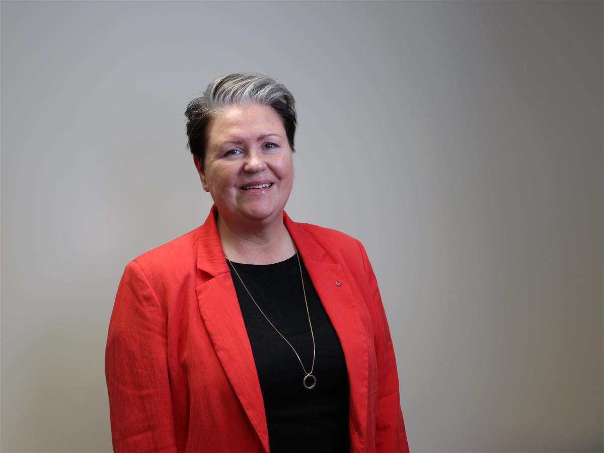 Portrett av varaordfører Hege Merethe Gagnat. Foto.  - Klikk for stort bilde